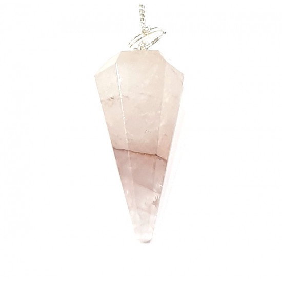 red Hematoid quartz pendulum
