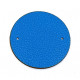 Leather Piece for Necklaces blue / brown