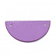 leather piece for necklaces pink / purple