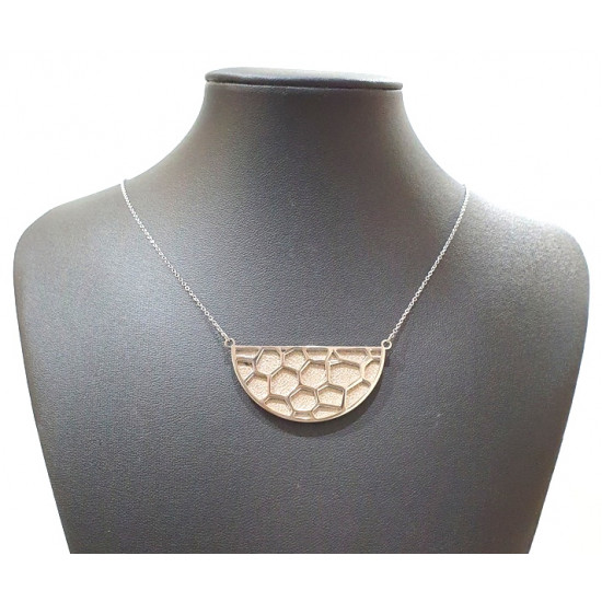 interchangeable necklace bronze / green