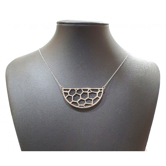 interchangeable necklace black / white