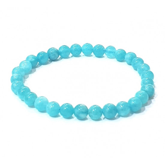 bracelet amazonite extra 6mm