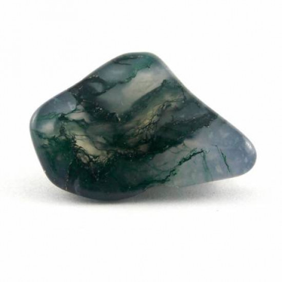 tumbled stone moss agate 