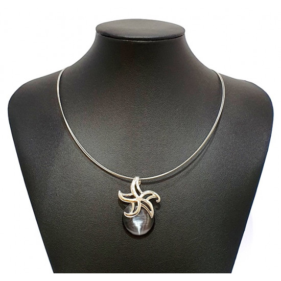 necklace cats eye black necklace cats eye black