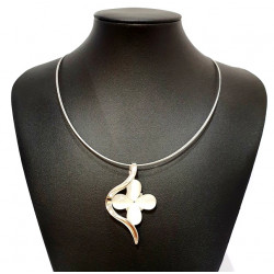 necklace cat eyes white
