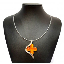 necklace cats eye yellow