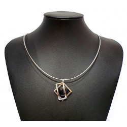 necklace cats eye black