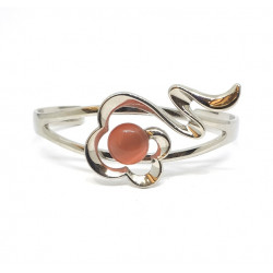 cat eye bracelet pink