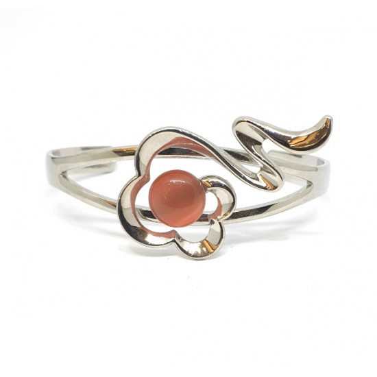 cat eye bracelet pink