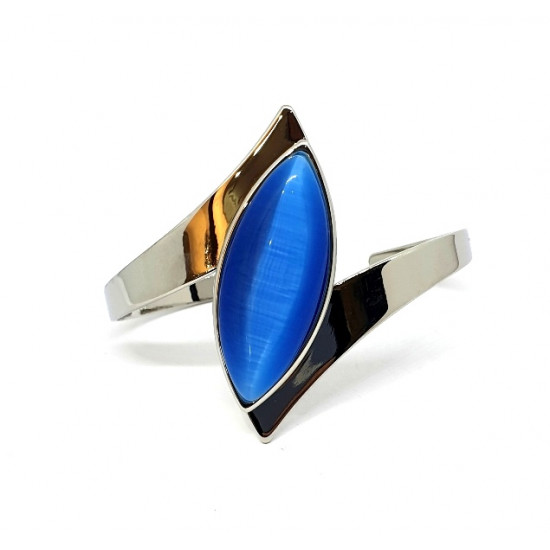 cat eye bracelet blue