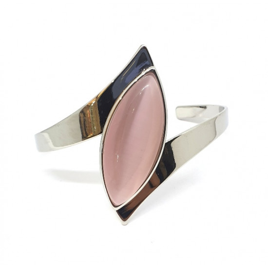 cat eye bracelet pink