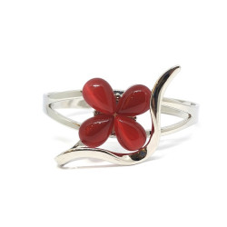 cat eye bracelet red