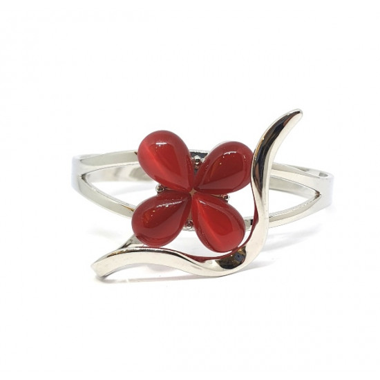 cat eye bracelet red