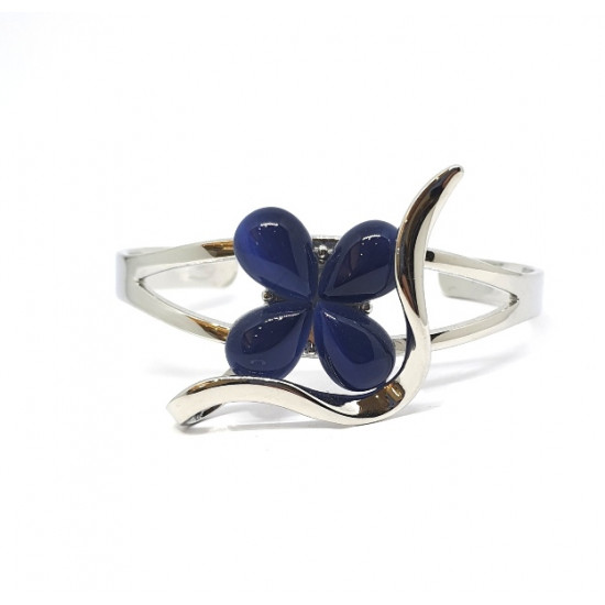 cat eye bracelet blue