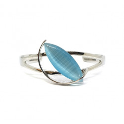 cat eye bracelet blue