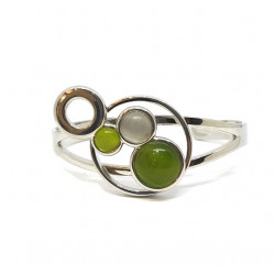 cat eye bracelet green