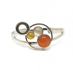 cat eye bracelet orange