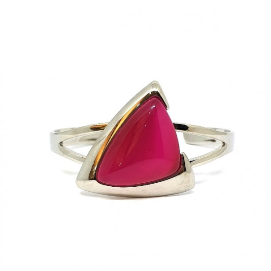 cat eye bracelet pink