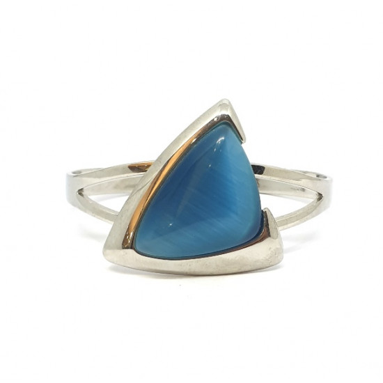 cat eye bracelet blue
