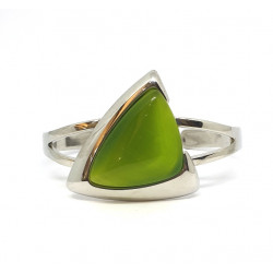 cat eye bracelet green