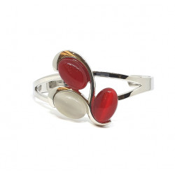 cat eye bracelet red