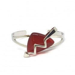 cat eye bracelet red