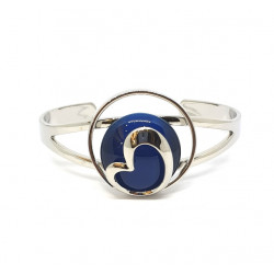 cat eye bracelet blue