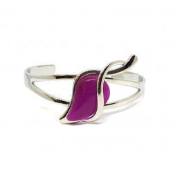 cat eye bracelet fuchsia