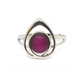 cat eye bracelet fuchsia