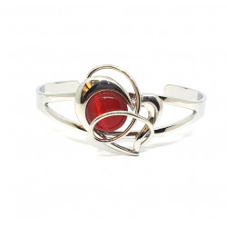 cat eye bracelet red