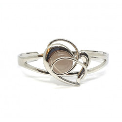 bracelet cat eyes beige