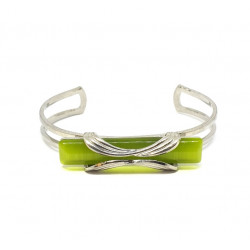 cat eye bracelet green