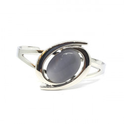 cat eye bracelet grey
