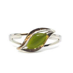 cat eye bracelet green