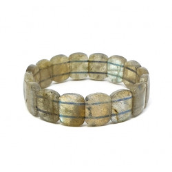 Rectangular Labradorite Bracelet With Extra Flash
