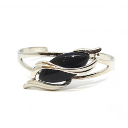 cat eye bracelet black
