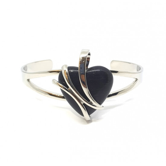 cat eye bracelet black