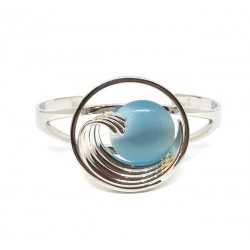 cat eye bracelet blue