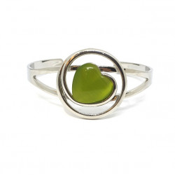 cat eye bracelet green