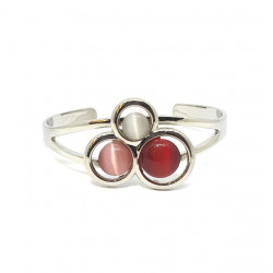 cat eye bracelet red