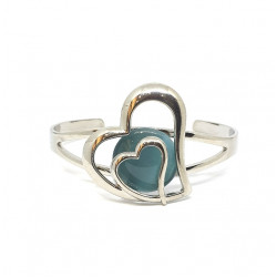cat eye bracelet blue
