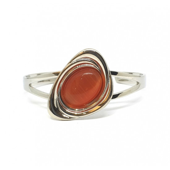 cat eye bracelet orange