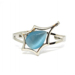 cat eye bracelet blue