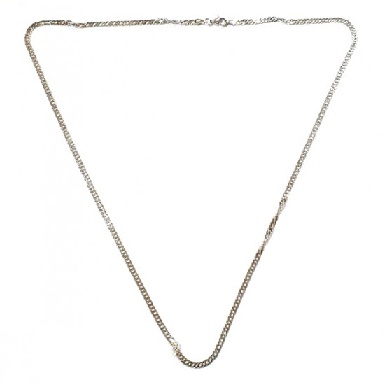 chaine argent 55 cm 