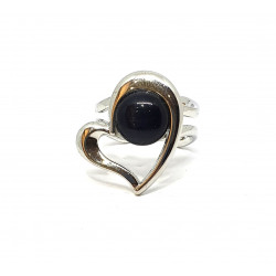 ring cat eyes black