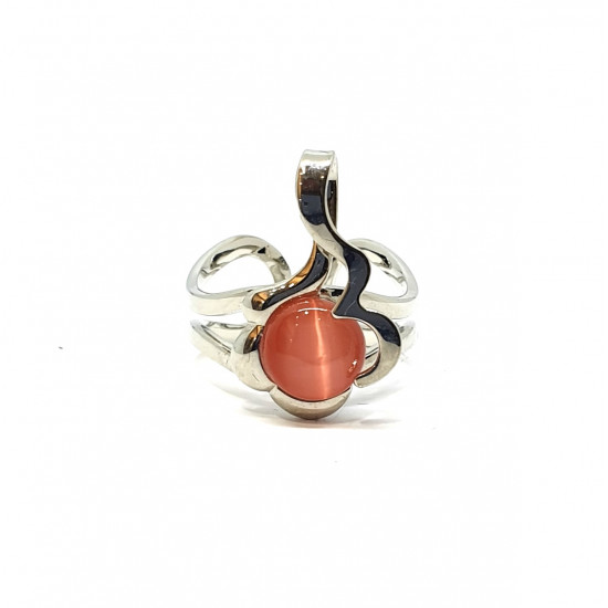 ring cat eyes pink