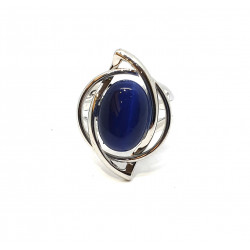 ring cat eyes blue