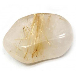 tumbled stone rutilated quartz