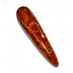 Orange microcline massage stick 