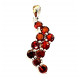 Sterling Silver garnet pendant
